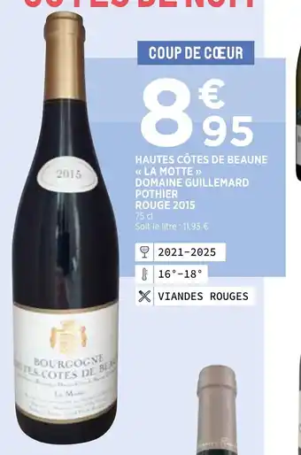Bi1 Hautes Côtes de Beaune offre