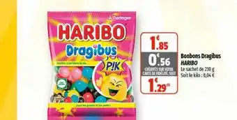 Coccinelle Supermarché Bonbons dragibus haribo offre