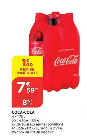 Maximarché Coca-cola offre