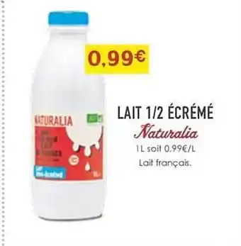 Lait 1-2 écrémé naturalia