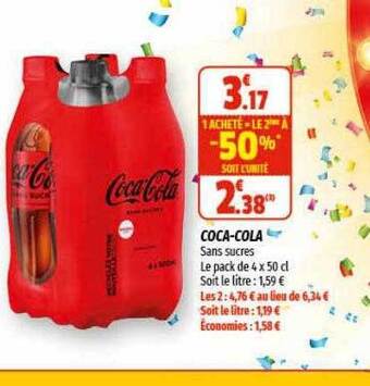 Coccinelle Express Coca-cola offre