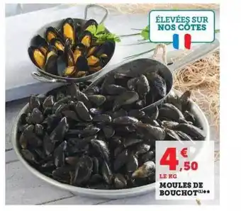 Hyper U Moules de bouchot offre