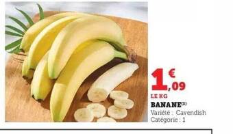 Hyper U Banane offre