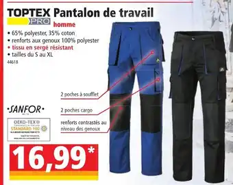 Norma Pantalon de Travail offre