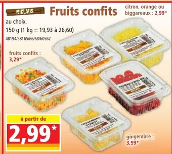 Norma Fruits Confits offre