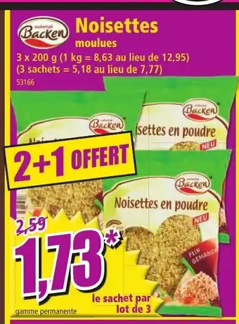 Norma Noisettes offre