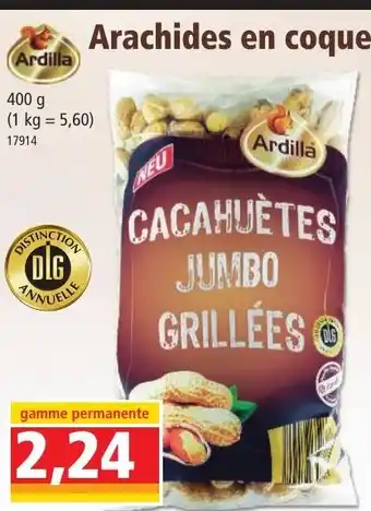 Norma Arachides en Coque offre