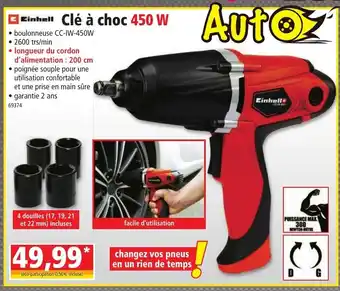 Norma Clé à Choc 450 W offre