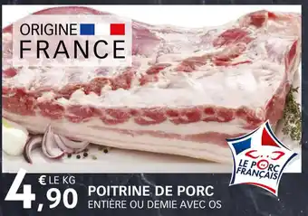 E.Leclerc Poitrine de Porc offre