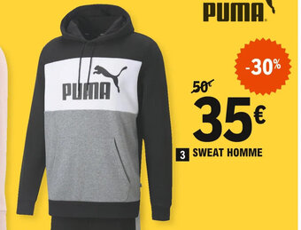 E.Leclerc Sport Puma Sweat Homme offre