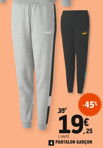 E.Leclerc Sport Pantalon Garçon offre