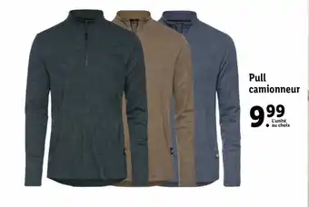 Lidl Pull Camionneur offre