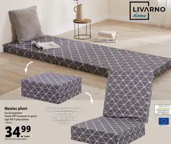 Lidl Matelas Pliant offre