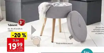 Lidl Tabouret offre