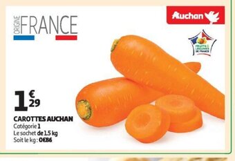 Auchan Carottes Auchan offre