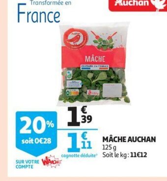 Auchan Mâche Auchan offre