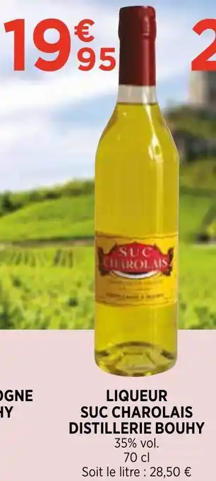 LIQUER SUC CHAROLAIS DISTILLERIE BOUHY