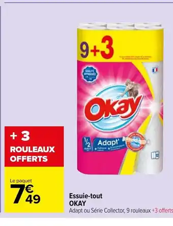 Carrefour Market Essuie Tout Okay offre