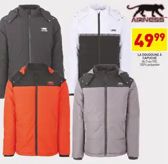 Stokomani Airness la doudoune à capuche offre