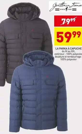 Stokomani Gentleman farmer la parka à capuche offre