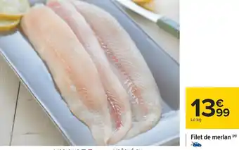 Carrefour Filet de merlan offre