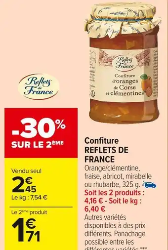 Carrefour Market Reflets de france confiture offre