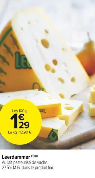 Carrefour Market Leerdammer offre