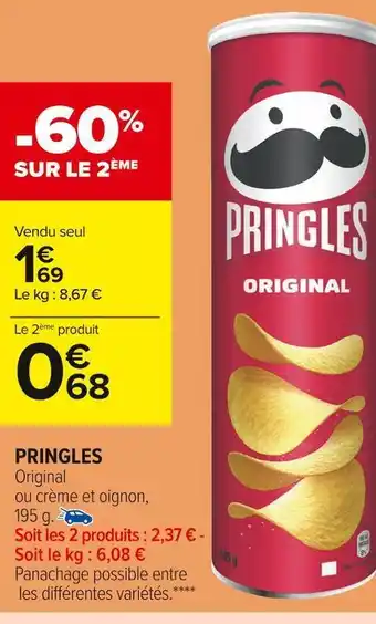 Carrefour Market Pringles pringles offre