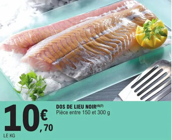 E.Leclerc Dos de lieu noir offre