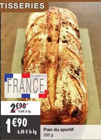 Migros Pain Du Sportif offre