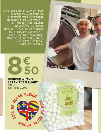Bi1 BONBONS à L'ANIS LES ANIS DE FLAVIGNY offre