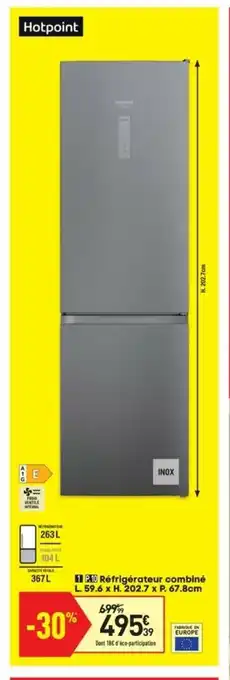 Conforama Réfrigérateur Combiné offre