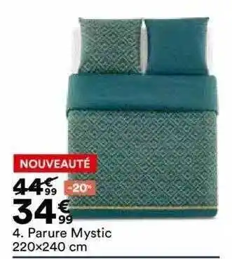 BUT Parure mystic 220x240 cm offre