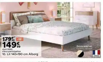 BUT Lit 140x190 cm alborg offre