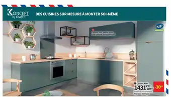 Conforama Cuisine kiwi offre