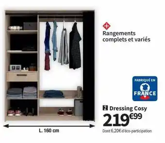 Conforama Dressing cosy offre