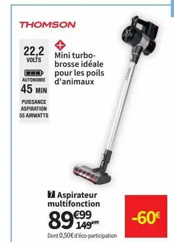Conforama Aspirateur multifonction thomson offre