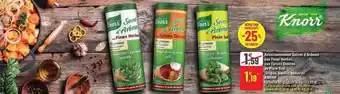 G20 Assaisonnement secret d'aromes aux fines herbes, aux épices douces ou plein sud (origan, basilic, romarin) knorr offre