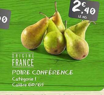 G20 Poire conférence offre