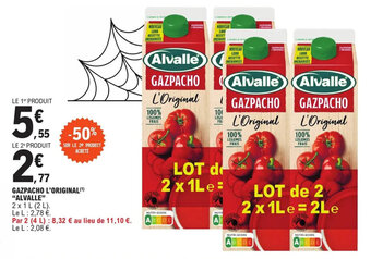 E.Leclerc Gazpacho l'original "ALVALLE" offre