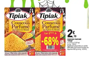 E.Leclerc Couscous parfumé "TIPIAK" offre