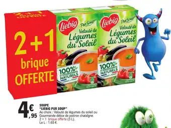 E.Leclerc Soupe "LIEBIG PUR SOUP" offre