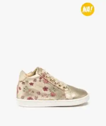 Gémo Baskets bébé fille dessus cuir fermeture zip – na! vue1 - na! - gemo offre