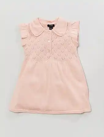 KIABI Robe en maille tricot col claudine offre