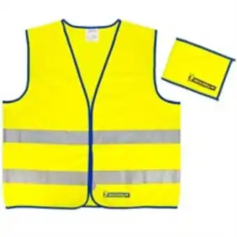 Norauto Gilet de sécurité adulte michelin jaune offre