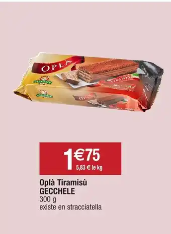 Oplà Tiramisù GECCHELE