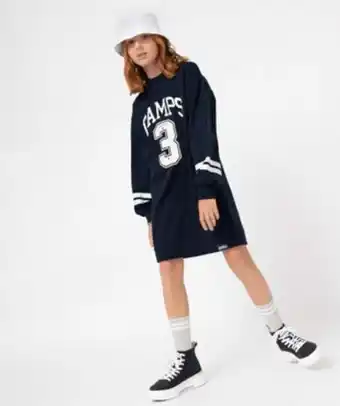 Robe sweat fille avec inscription xxl – camps united vue1 - camps united - gemo