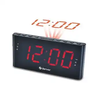 Radio-réveil projection d’heure