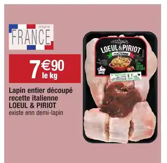 Migros Lapin Entier Decoupe Recette Italienne offre