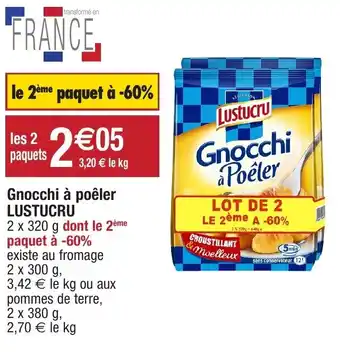 Gnocchi Ă PoĂȘler Lustucru